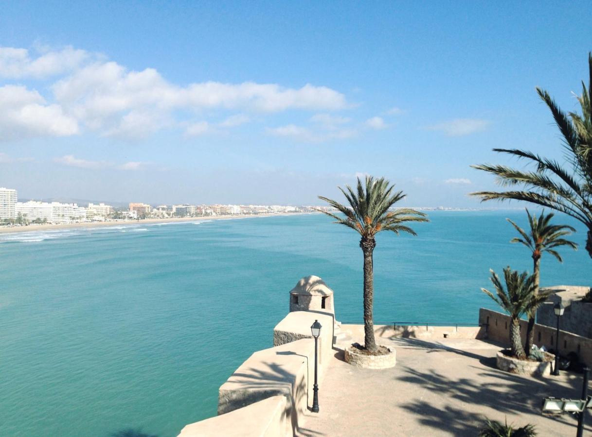 Apartamento Vistas Al Mar Peñíscola Buitenkant foto